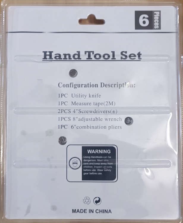 ابزار دستی 6 تکه برند Lecgh Tools