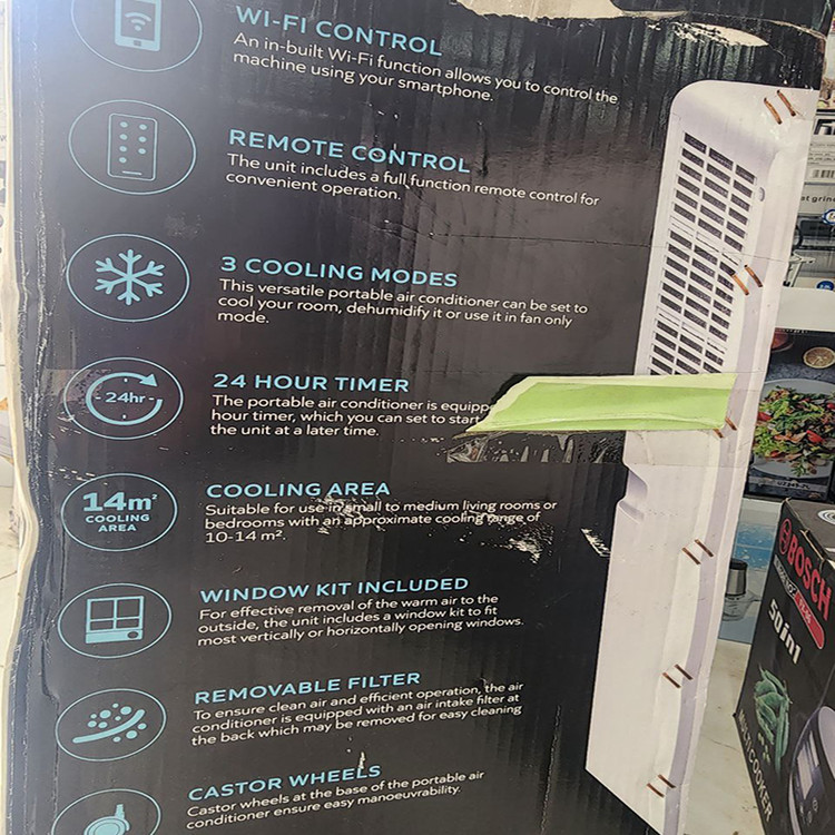 توان خنک کنندگی با ظرفیت 1900وات