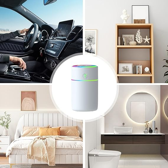 بخورو مرطوبکننده سرد - مدل LED رنگارنگ: انتخابی ایدهآل برای رانندگی آرام و باکیفیت