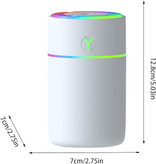 بخورو مرطوبکننده سرد - مدل LED رنگارنگ: انتخابی ایدهآل برای رانندگی آرام و باکیفیت