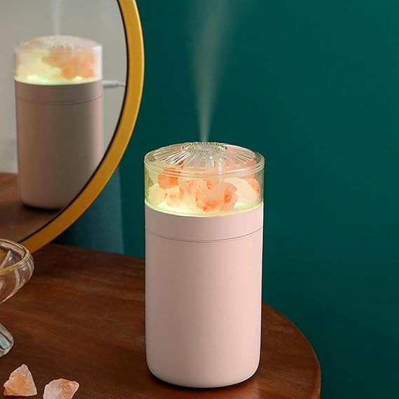 بخور و مرطوب کننده فانتزی لامپ نمک Wt-007؛ همراهی آرامشبخش برای هر محیط