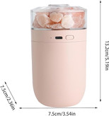 بخور و مرطوب کننده فانتزی لامپ نمک Wt-007؛ همراهی آرامشبخش برای هر محیط