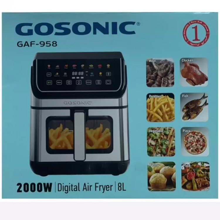 سرخکن بدون روغن گوسونیک مدل GAF-958: انتخابی برای زندگی سالم و آشپزی مدرن