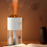 بخور و رطوبت ساز چرخان طرح آتشفشان کوچک، مرطوب کننده شخصی