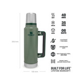 فلاسک استنلی مدل Stanley Legendary Classic Bottle 1.4L – همراهی ایدهآل برای سفر و ماجراجویی