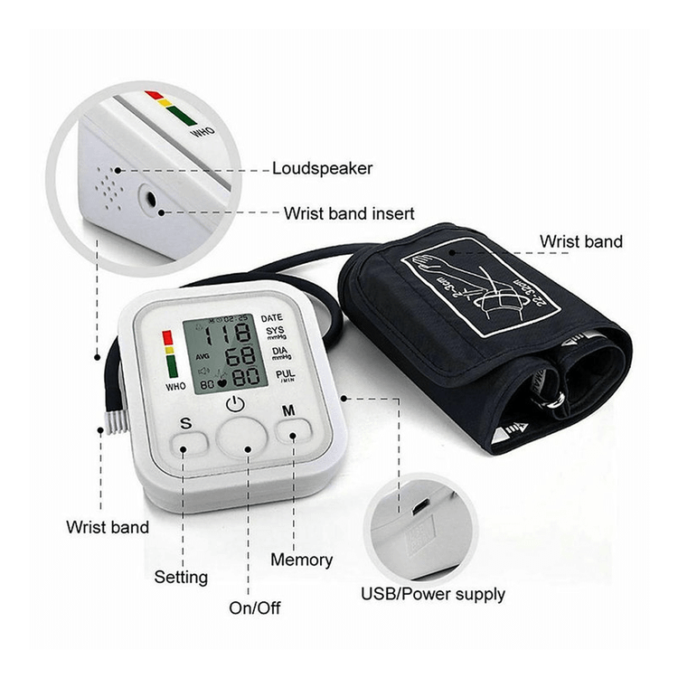 فشارسنج برند آرم استایل BW-3205