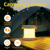 چراغ فانوسی شارژی قابل حمل Lantern Light – نور همهجا با طراحی شیک و چندکاره