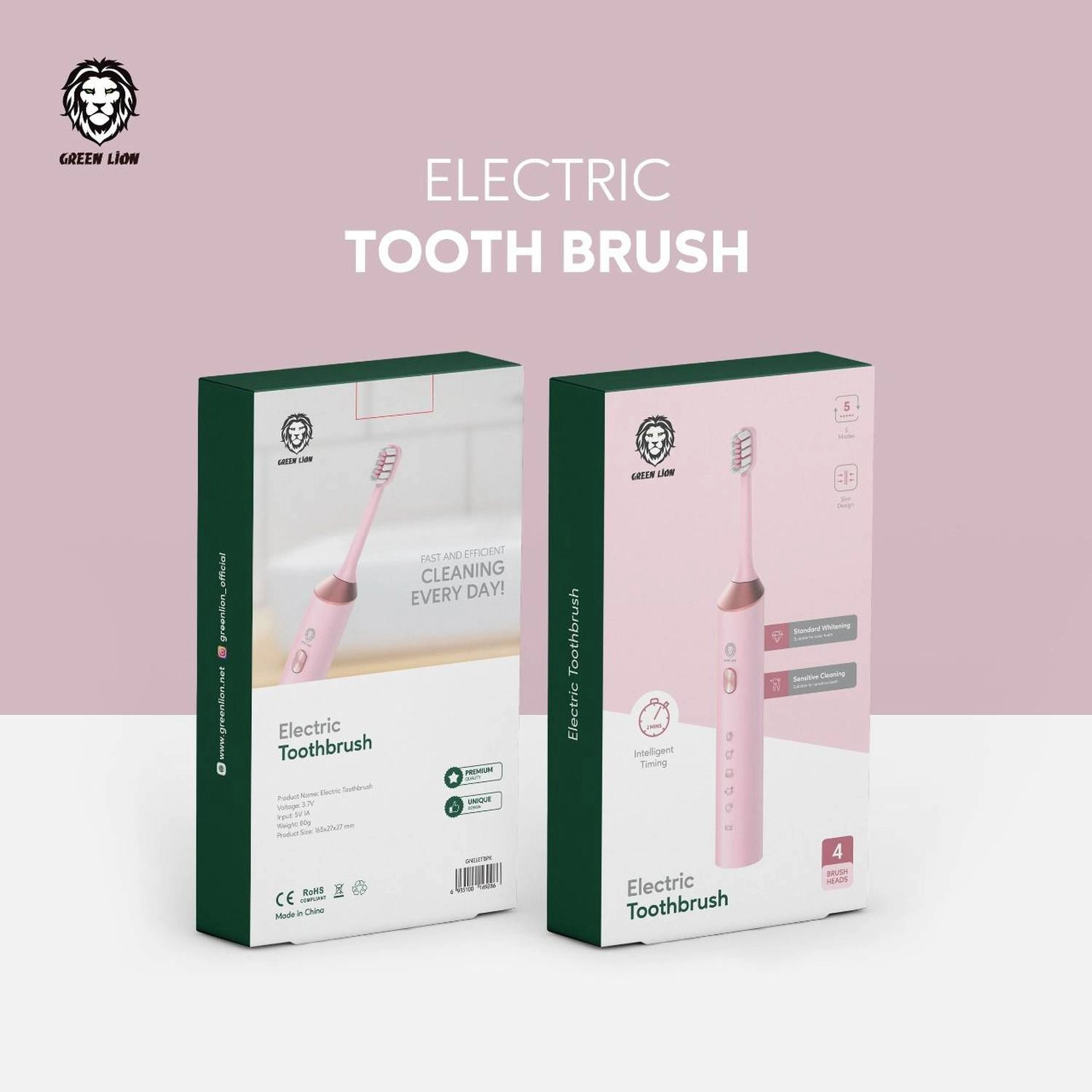 مسواک برقی گرین لاین Electric Toothbrush