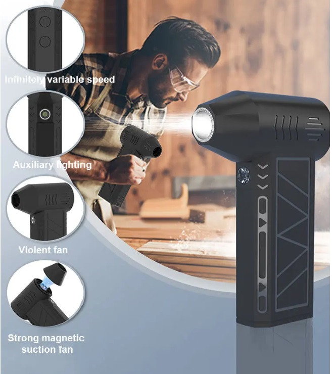 مینی جت فن شارژی مدل ZY7400-PRO/SE