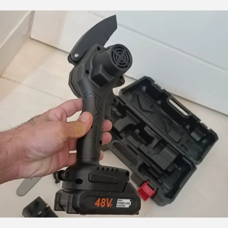 اره زنجیری شارژی 20 سانت مدل پاور مکس 01