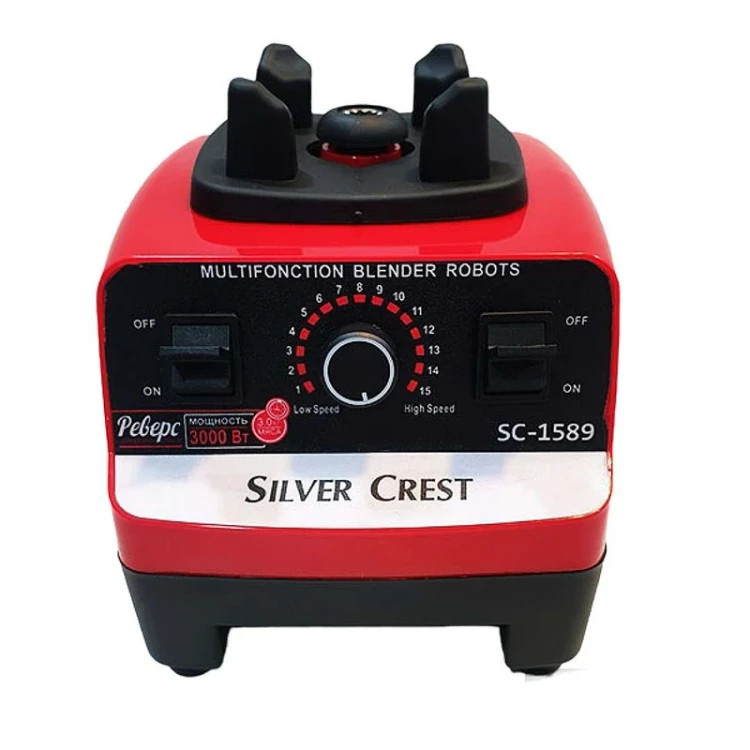 مخلوط کن دوکاره صنعتی سیلورکرست مدل SC-1589 با توان 4500 وات