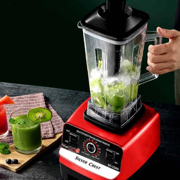 مخلوط کن دوکاره صنعتی سیلورکرست مدل SC-1589 با توان 4500 وات