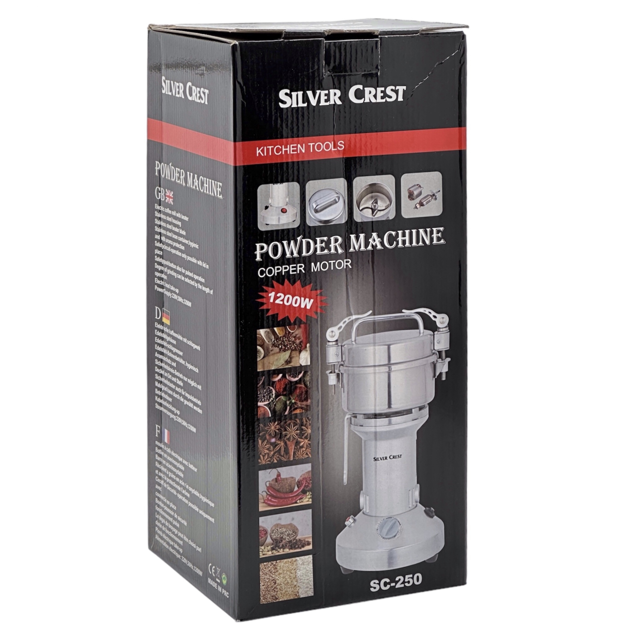 آسیاب صنعتی سیلورکرست 250 گرمی مدل SC-250