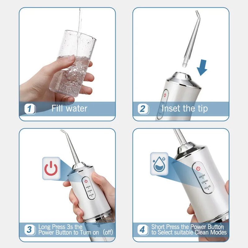 واتر جت دندان و دهانشوی شارژی ORAL IRRIGATOR A8