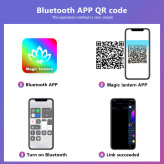 چراغ دیواری گیمینگ مدل کندویی 6 تایی RGB