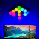 چراغ دیواری گیمینگ مدل کندویی 6 تایی RGB