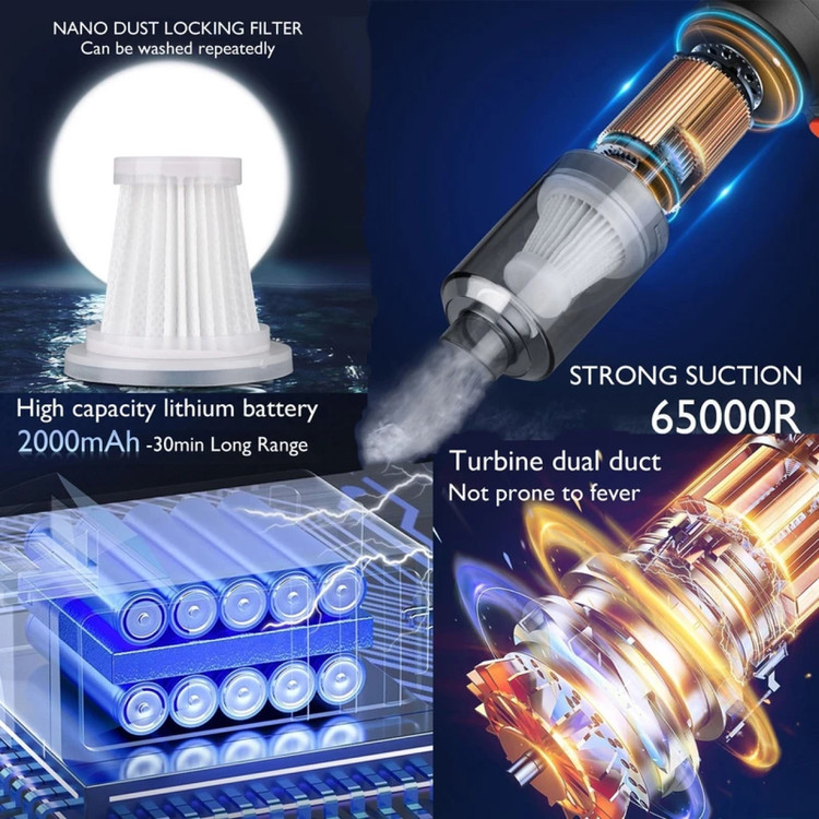 جارو شارژی دمنده و مکنده مدل YT- M2037