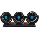 پنکه فندکی سه قلو خودرو مدل F4310 | خنککننده قوی و کممصرف برای سفرهای تابستانی