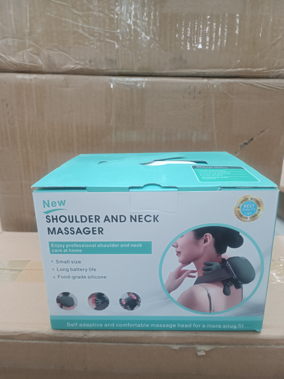 بستهبندی ماساژور گردن و شانه برقی مناسب استفاده خانگی و اداری