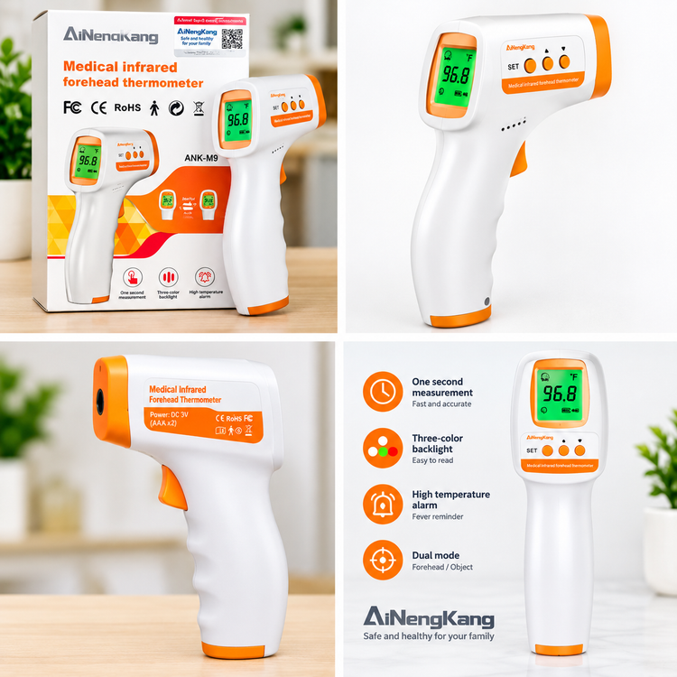 تب سنج لیزری پزشکی AiNengKang مدل ANK-M9